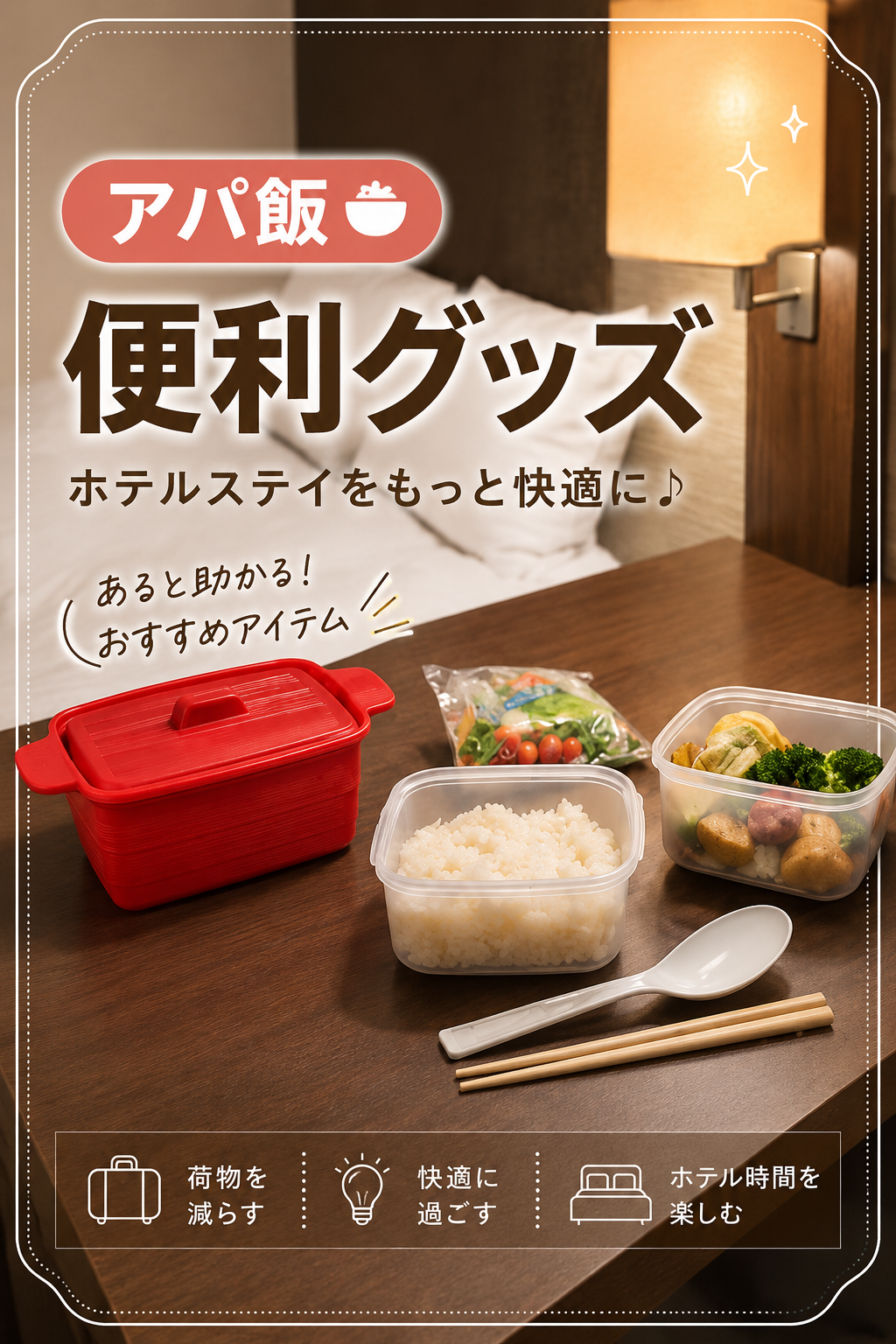 ホテル便利グッズ